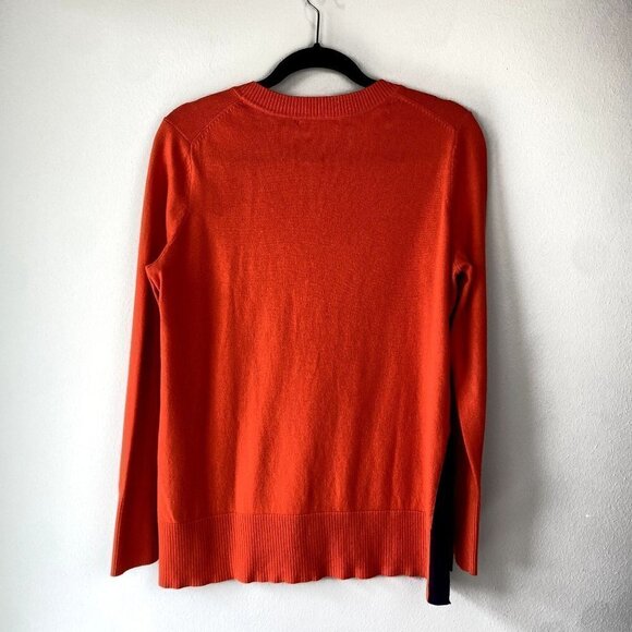 Boden Logan Pullover Wool Sweater Orange S - Picture 10 of 10